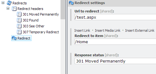 RedirectFeature